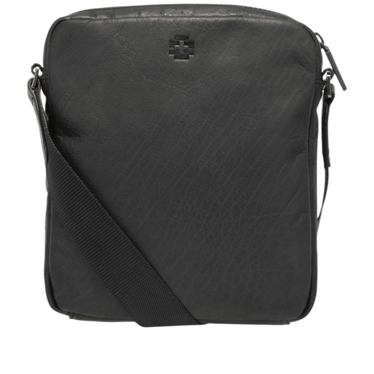 Umhängetasche Clapton Brian XSVZ Black, Farbe: schwarz, Marke: Strellson, EAN: 4048835211082, Abmessungen in cm: 22.5x25.5x4.5, Bild 3 von 7