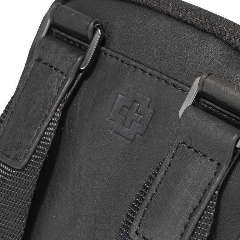 Umhängetasche Clapton Brian XSVZ1 Black, Farbe: schwarz, Marke: Strellson, EAN: 4048835220220, Abmessungen in cm: 14x19x5.5, Bild 7 von 7