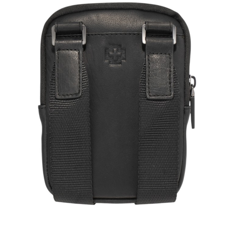 Umhängetasche Clapton Brian XSVZ1 Black, Farbe: schwarz, Marke: Strellson, EAN: 4048835220220, Abmessungen in cm: 14x19x5.5, Bild 3 von 7