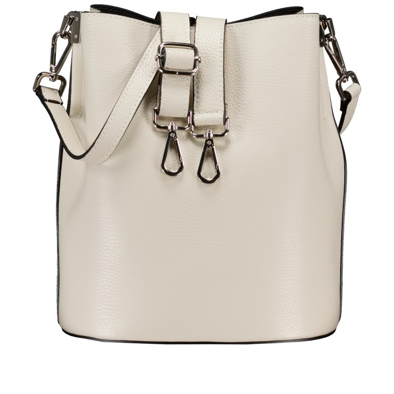 Beuteltasche Beige, Farbe: beige, Marke: Hausfelder Manufaktur, EAN: 4065646021907, Abmessungen in cm: 23.5x27x16, Bild 1 von 7