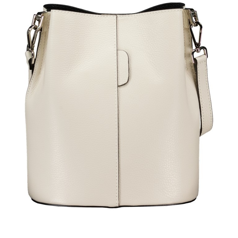 Beuteltasche Beige, Farbe: beige, Marke: Hausfelder Manufaktur, EAN: 4065646021907, Abmessungen in cm: 23.5x27x16, Bild 3 von 7