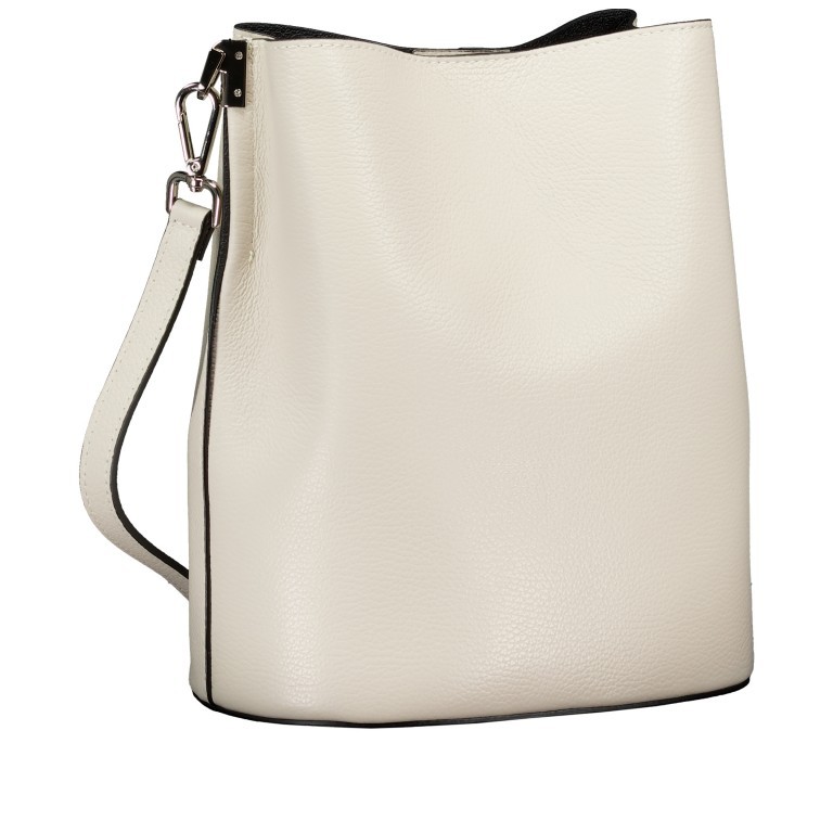 Beuteltasche Beige, Farbe: beige, Marke: Hausfelder Manufaktur, EAN: 4065646021907, Abmessungen in cm: 23.5x27x16, Bild 2 von 7