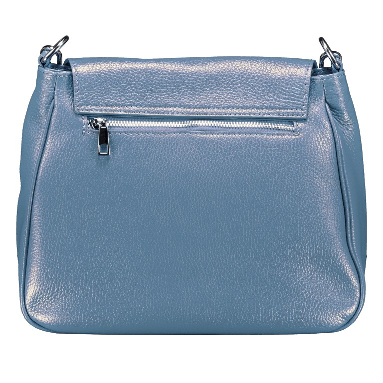Satteltasche Hellblau, Farbe: blau/petrol, Marke: Hausfelder Manufaktur, EAN: 4065646022188, Abmessungen in cm: 30x22x10.5, Bild 3 von 7