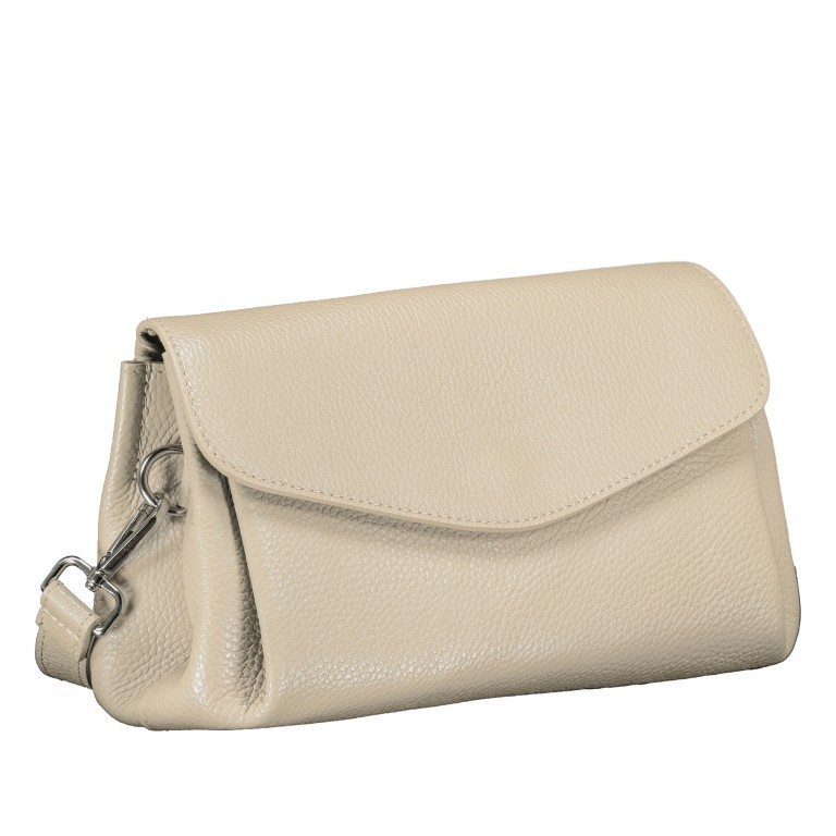 Umhängetasche Beige, Farbe: beige, Marke: Hausfelder Manufaktur, EAN: 4065646022232, Abmessungen in cm: 27x16.5x10.5, Bild 2 von 8