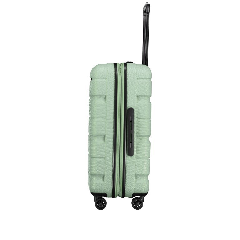 Koffer ABS13 66 cm Green, Farbe: grün/oliv, Marke: Franky, EAN: 4251885955558, Abmessungen in cm: 44.5x66x28, Bild 5 von 8