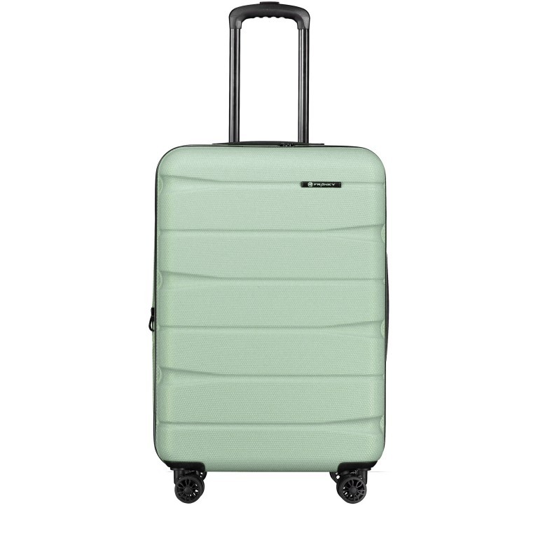 Koffer ABS13 66 cm Green, Farbe: grün/oliv, Marke: Franky, EAN: 4251885955558, Abmessungen in cm: 44.5x66x28, Bild 1 von 8