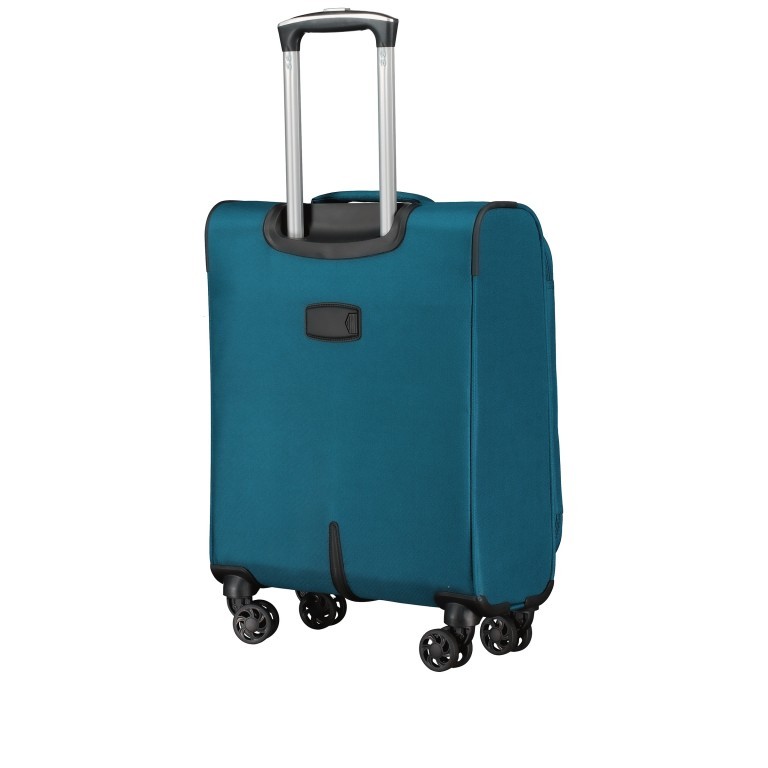 Koffer T24 Größe 55 cm Petrol, Farbe: blau/petrol, Marke: Franky, EAN: 4251885954971, Abmessungen in cm: 57.5x41x22.5, Bild 6 von 9