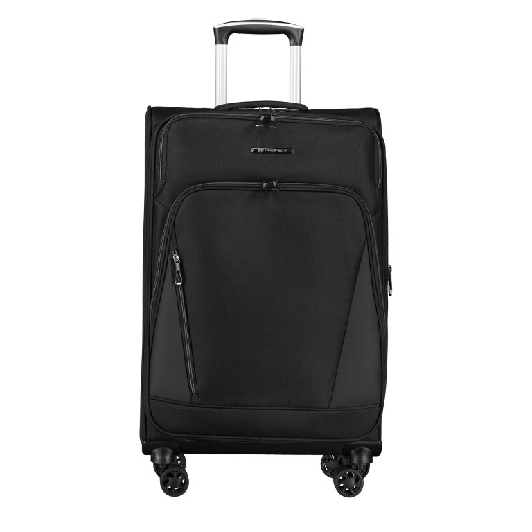 Koffer T24 Größe 69,5 cm Black, Farbe: schwarz, Marke: Franky, EAN: 4251885954926, Abmessungen in cm: 44x69.5x28.5, Bild 1 von 8