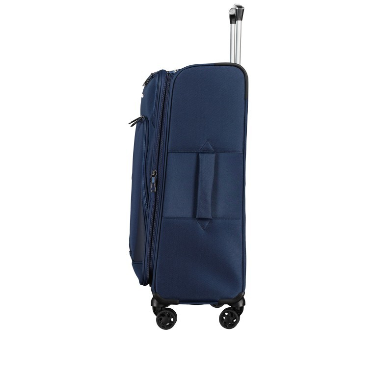 Koffer T24 Größe 69,5 cm Dark Blue, Farbe: blau/petrol, Marke: Franky, EAN: 4251885954957, Abmessungen in cm: 44x69.5x28.5, Bild 3 von 8