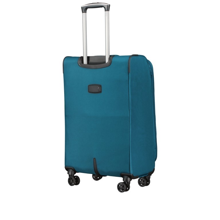 Koffer T24 Größe 69,5 cm Petrol, Farbe: blau/petrol, Marke: Franky, EAN: 4251885954988, Abmessungen in cm: 44x69.5x28.5, Bild 6 von 8