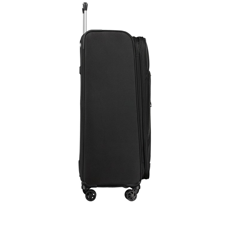 Koffer T24 Größe 80 cm Black, Farbe: schwarz, Marke: Franky, EAN: 4251885954919, Abmessungen in cm: 48x80x33, Bild 4 von 8