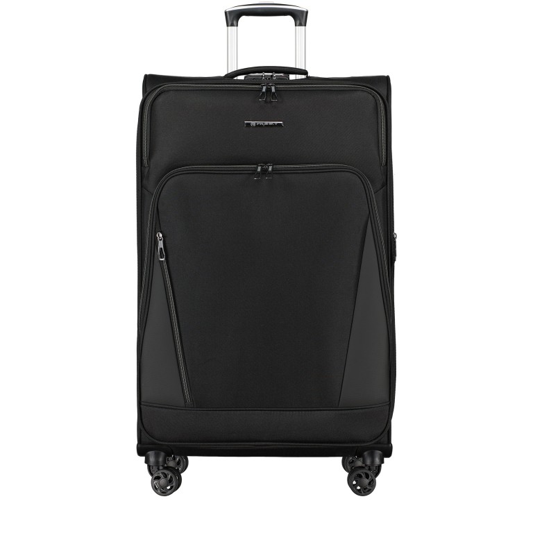 Koffer T24 Größe 80 cm Black, Farbe: schwarz, Marke: Franky, EAN: 4251885954919, Abmessungen in cm: 48x80x33, Bild 1 von 8