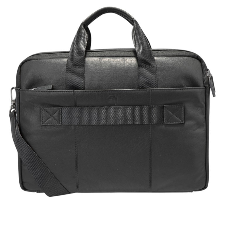 Aktentasche Clapton Charles MHZ Black, Farbe: schwarz, Marke: Strellson, EAN: 4048835210146, Abmessungen in cm: 39x29x14, Bild 3 von 8