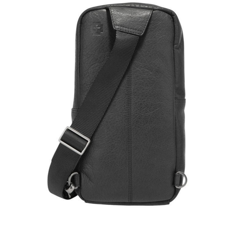 Umhängetasche Clapton Chris MVZ Black, Farbe: schwarz, Marke: Strellson, EAN: 4048835210139, Abmessungen in cm: 17x31.5x6.5, Bild 3 von 6