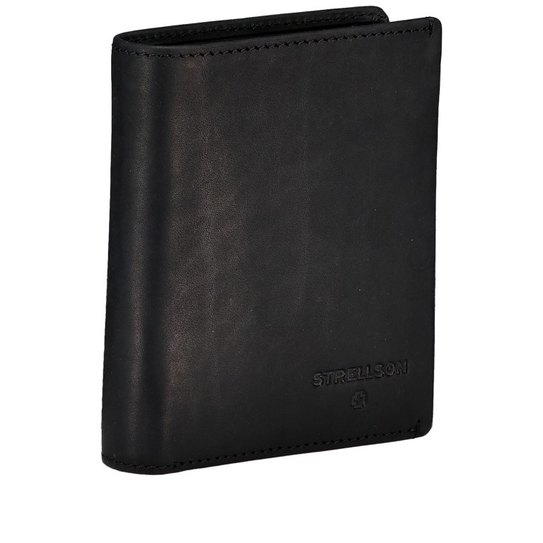 Geldbörse Stratford 2.0 Jorge LV8 Black, Farbe: schwarz, Marke: Strellson, EAN: 4048835173137, Abmessungen in cm: 10x12.2x2.5, Bild 2 von 5