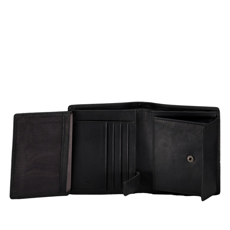 Geldbörse Stratford 2.0 Jorge LV8 Black, Farbe: schwarz, Marke: Strellson, EAN: 4048835173137, Abmessungen in cm: 10x12.2x2.5, Bild 5 von 5