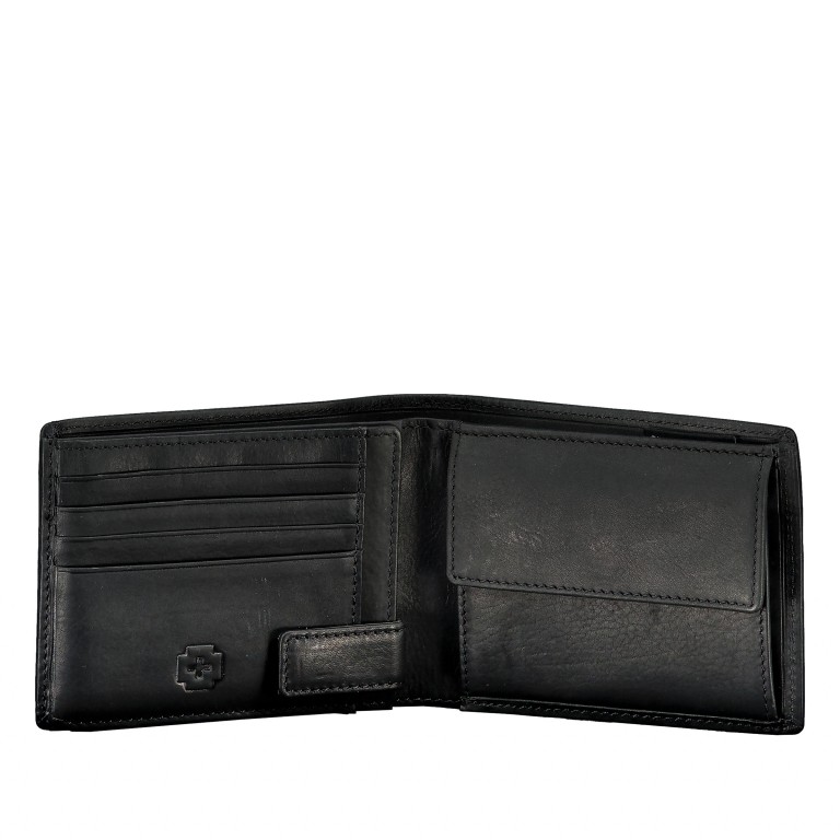 Geldbörse Stratford Wade MH8 Black, Farbe: schwarz, Marke: Strellson, EAN: 4048835173113, Abmessungen in cm: 12x9.5x2.5, Bild 3 von 4