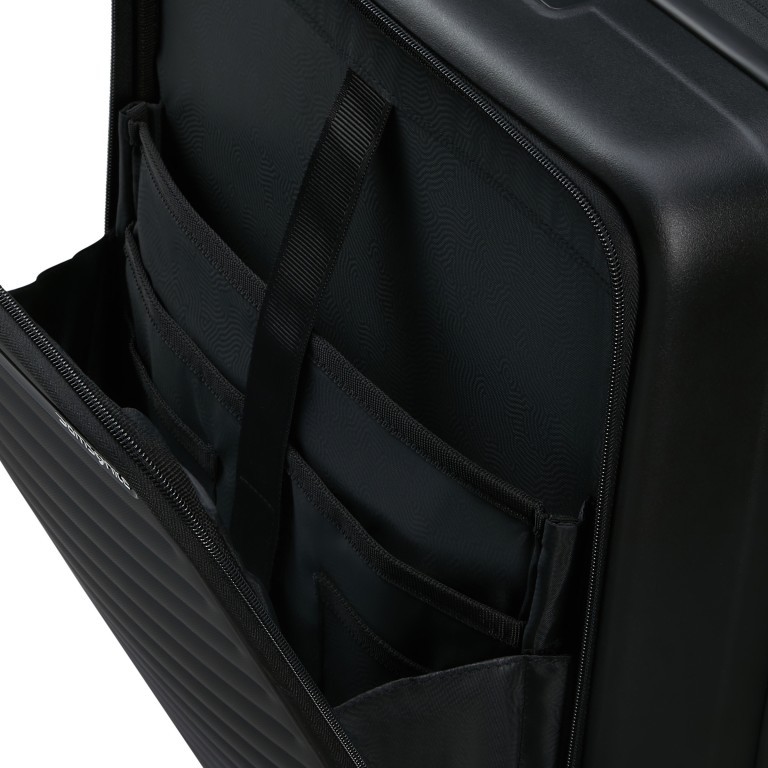 Koffer Restackd Expandable Easy Access Größe 55 cm Black, Farbe: schwarz, Marke: Samsonite, EAN: 5400520262875, Abmessungen in cm: 40x55x23, Bild 12 von 19