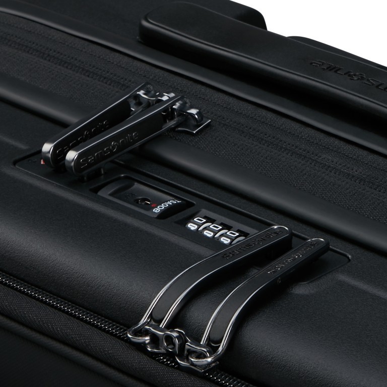 Koffer Restackd Expandable Easy Access Größe 55 cm Black, Farbe: schwarz, Marke: Samsonite, EAN: 5400520262875, Abmessungen in cm: 40x55x23, Bild 15 von 19