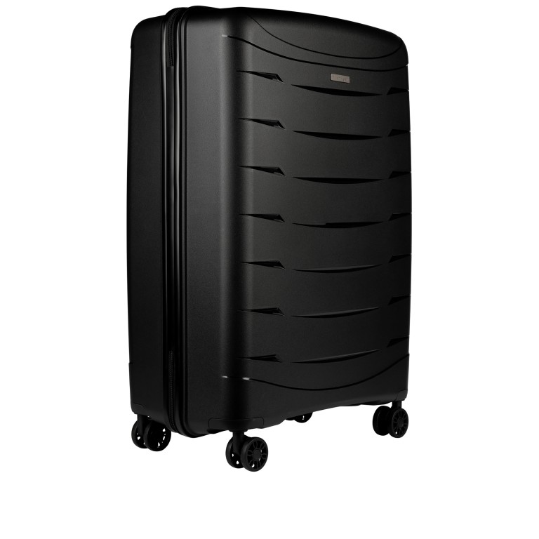 Koffer Franklin 76 cm Schwarz, Farbe: schwarz, Marke: Flanigan, EAN: 4048171010417, Abmessungen in cm: 51x76x29, Bild 2 von 5