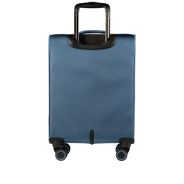Koffer Magellan 086450 Größe 55 cm Graublau, Farbe: blau/petrol, Marke: Flanigan, EAN: 4048171010271, Abmessungen in cm: 37.5x55x22, Bild 3 von 6