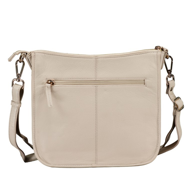 Umhängetasche Nappa Beige, Farbe: beige, Marke: Hausfelder Manufaktur, EAN: 4065646020658, Abmessungen in cm: 26.5x25x7.5, Bild 3 von 6