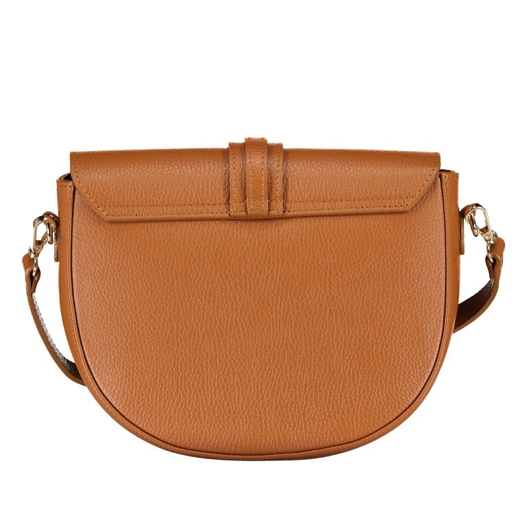 Satteltasche Hellbraun, Farbe: braun, Marke: Hausfelder Manufaktur, EAN: 4065646022454, Abmessungen in cm: 28x20x7.5, Bild 3 von 8