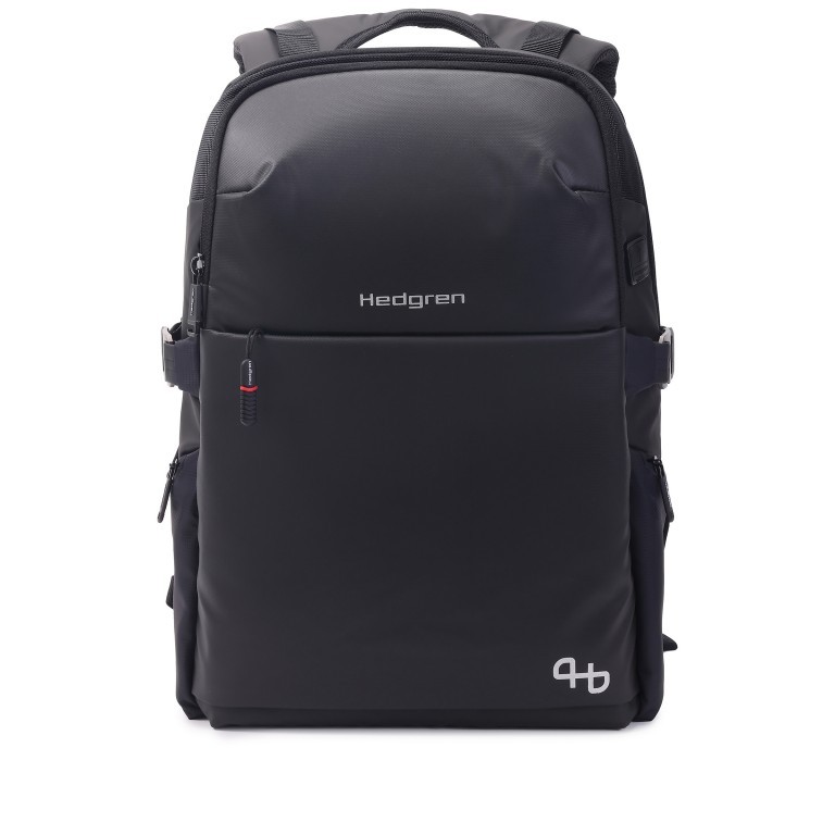 Rucksack Commute Rail Eco mit Laptopfach 15.6 Black, Farbe: schwarz, Marke: Hedgren, EAN: 5413507235380, Abmessungen in cm: 32x43x18, Bild 1 von 20