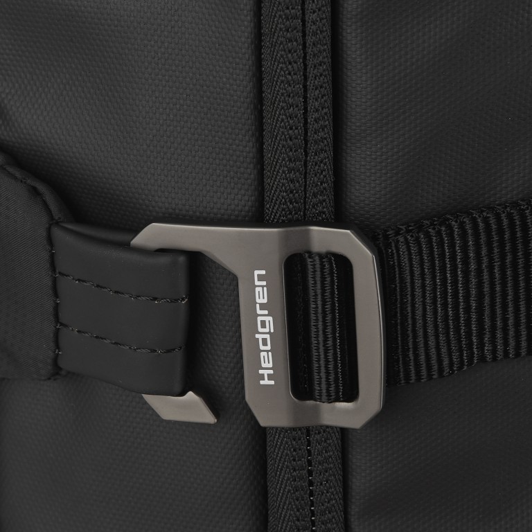 Rucksack Commute Rail Eco mit Laptopfach 15.6 Black, Farbe: schwarz, Marke: Hedgren, EAN: 5413507235380, Abmessungen in cm: 32x43x18, Bild 14 von 20