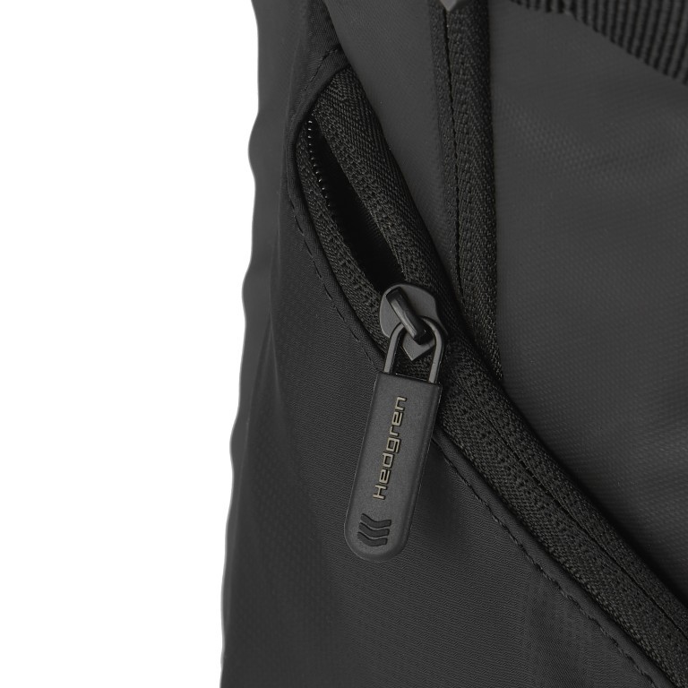 Rucksack Commute Rail Eco mit Laptopfach 15.6 Black, Farbe: schwarz, Marke: Hedgren, EAN: 5413507235380, Abmessungen in cm: 32x43x18, Bild 10 von 20