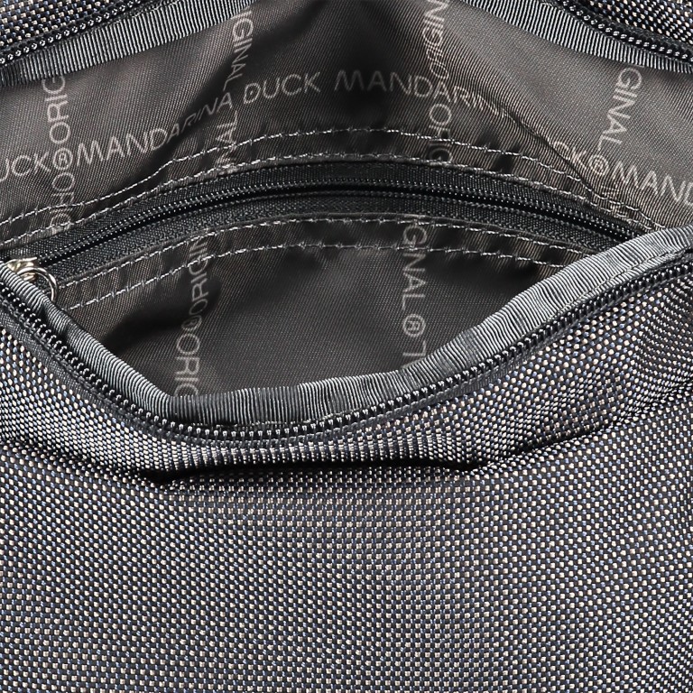 Umhängetasche MD20 QMT04, Farbe: grau, blau/petrol, taupe/khaki, rosa/pink, beige, Marke: Mandarina Duck, Abmessungen in cm: 21x24x5, Bild 7 von 8