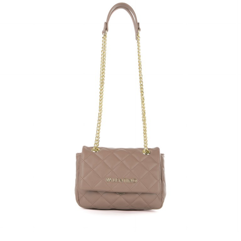 Umhängetasche Ocarina, Farbe: schwarz, taupe/khaki, rot/weinrot, beige, weiß, Marke: Valentino Bags, Abmessungen in cm: 20x15x7, Bild 1 von 8