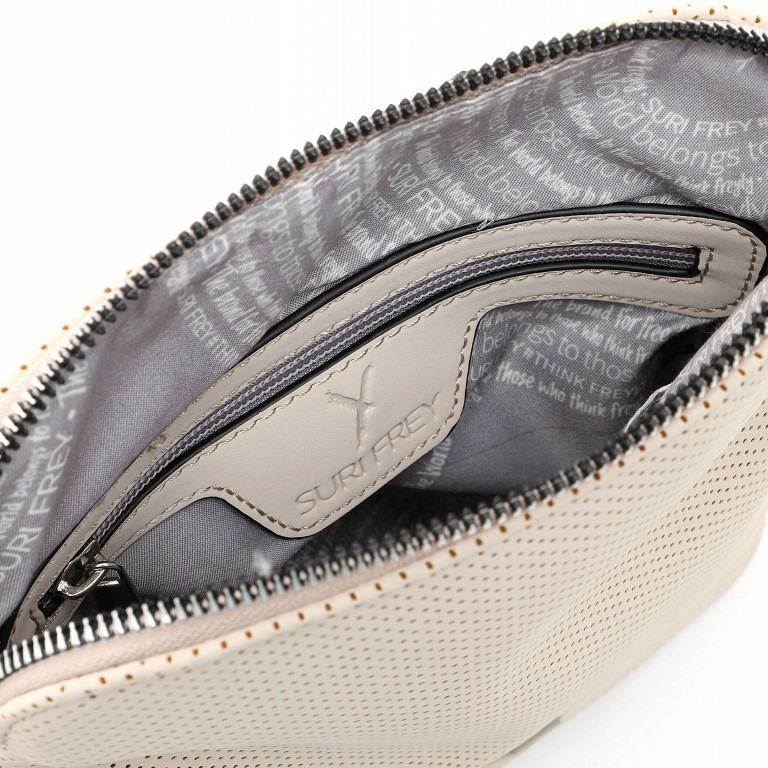 Umhängetasche Romy 12400 Cream, Farbe: beige, Marke: Suri Frey, EAN: 4056185132292, Abmessungen in cm: 21x22x6, Bild 8 von 9