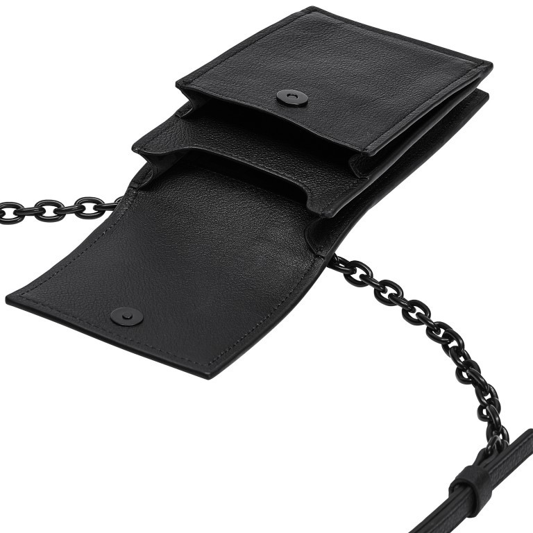 Handytasche Mobile Phone Bag Black, Farbe: schwarz, Marke: Liebeskind Berlin, EAN: 4064657058506, Abmessungen in cm: 10.5x18.5x3, Bild 4 von 5