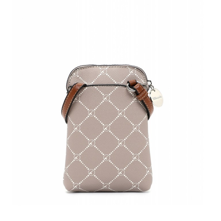 Handytasche Anastasia Taupe, Farbe: taupe/khaki, Marke: Tamaris, EAN: 4063512035058, Abmessungen in cm: 13.5x20x3.5, Bild 3 von 5