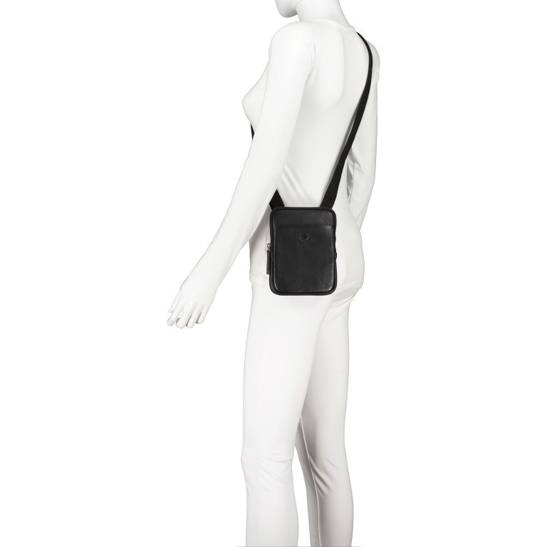 Umhängetasche Park Royal Shoulderbag XSVZ Dark Brown, Farbe: braun, Marke: Strellson, EAN: 4053533999415, Abmessungen in cm: 14x18x3, Bild 4 von 4