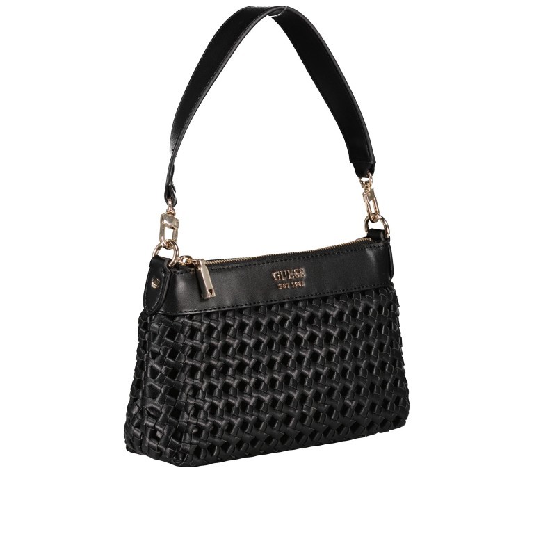 Umhängetasche Sicilia Black, Farbe: schwarz, Marke: Guess, EAN: 0190231568964, Abmessungen in cm: 26x15x5, Bild 2 von 8