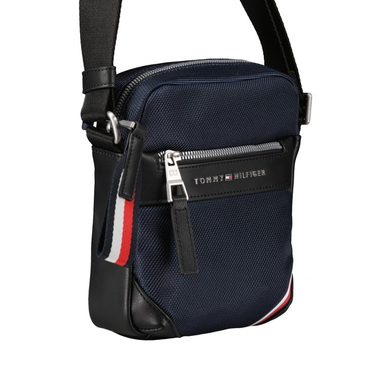 Umhängetasche Mini Reporter Desert Sky, Farbe: blau/petrol, Marke: Tommy Hilfiger, EAN: 8720116524284, Abmessungen in cm: 16.5x20x5, Bild 2 von 5
