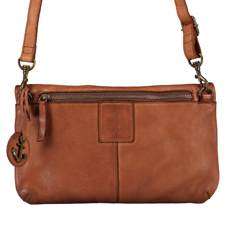 Umhängetasche / Clutch Anchor-Love Patricia AL-11147 Charming Cognac, Farbe: cognac, Marke: Harbour 2nd, EAN: 4046478057531, Bild 3 von 7