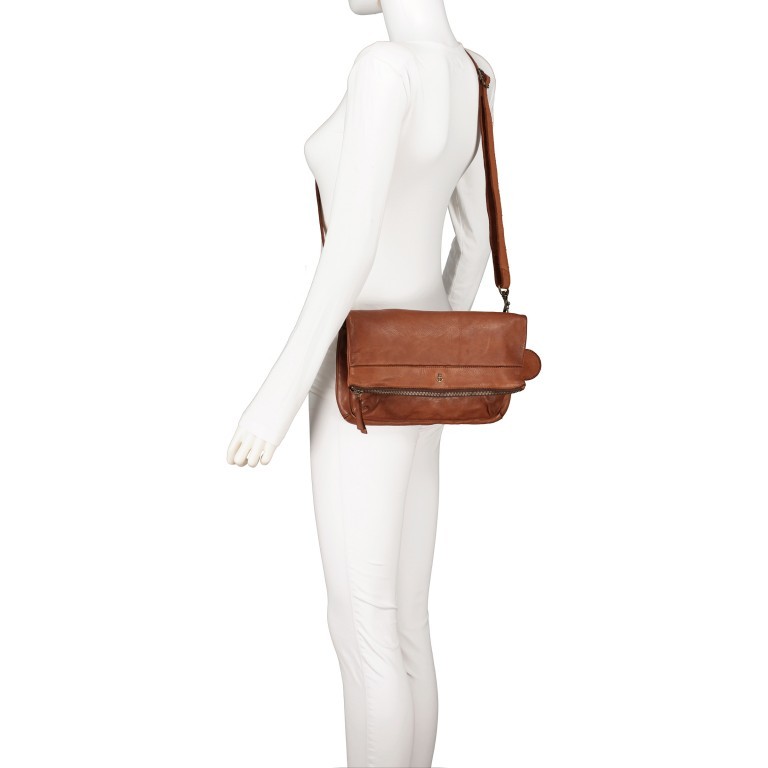Umhängetasche / Clutch Anchor-Love Patricia AL-11147 Charming Cognac, Farbe: cognac, Marke: Harbour 2nd, EAN: 4046478057531, Bild 5 von 7