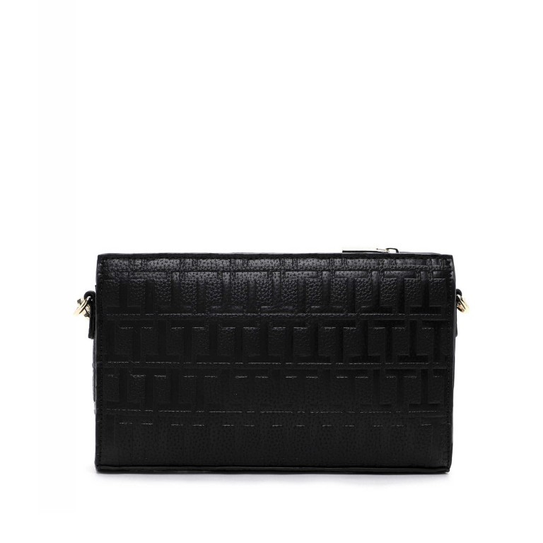 Umhängetasche Julia Black, Farbe: schwarz, Marke: Tamaris, EAN: 4063512072077, Abmessungen in cm: 26x15x6, Bild 3 von 5