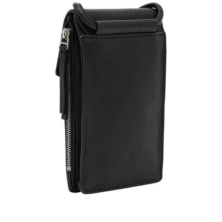Handytasche Scarlet Mobile Pouch Black, Farbe: schwarz, Marke: Liebeskind Berlin, EAN: 4064657033190, Abmessungen in cm: 10x17.5x2.5, Bild 2 von 5
