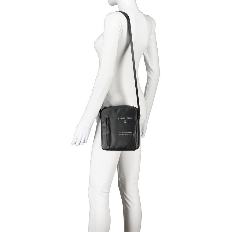 Umhängetasche Stockwell 2.0 Shoulderbag Marcus XSVZ Dark Blue, Farbe: blau/petrol, Marke: Strellson, EAN: 4048835099208, Abmessungen in cm: 18x21.5x5.5, Bild 4 von 7