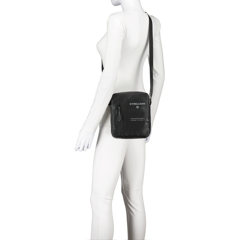 Umhängetasche Stockwell 2.0 Shoulderbag Marcus XSVZ Dark Blue, Farbe: blau/petrol, Marke: Strellson, EAN: 4048835099208, Abmessungen in cm: 18x21.5x5.5, Bild 5 von 7