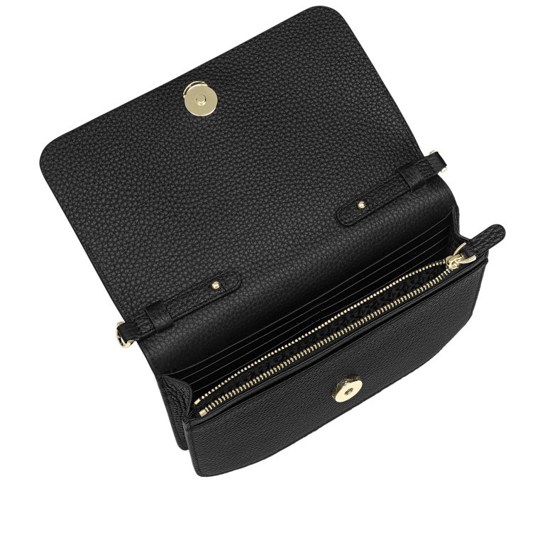 Umhängetasche / Clutch 156-759 Black, Farbe: schwarz, Marke: AIGNER, EAN: 4055539452796, Abmessungen in cm: 19.5x13.5x4, Bild 3 von 3