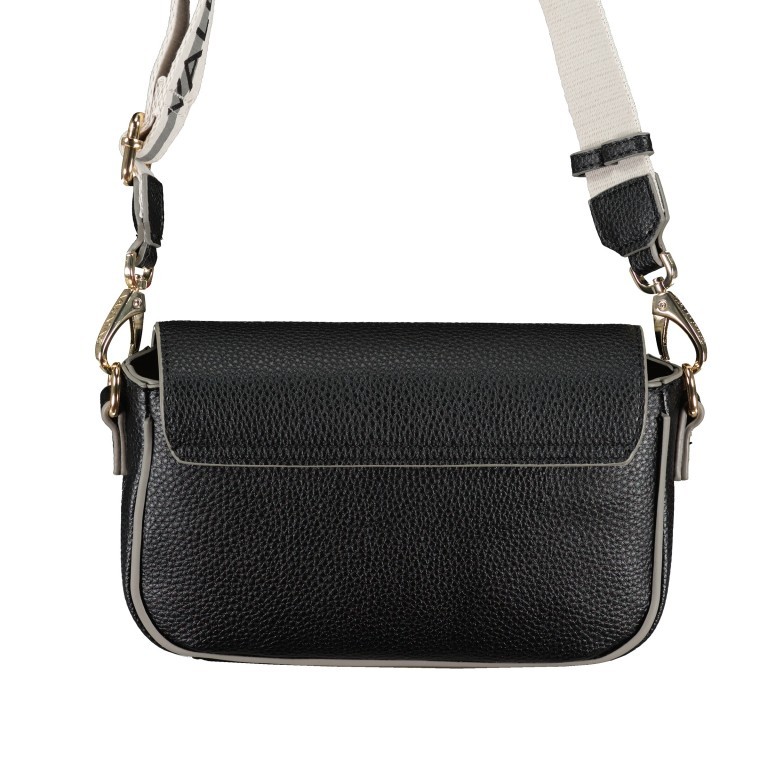 Umhängetasche Swim Relove Recycle Nero, Farbe: schwarz, Marke: Valentino Bags, EAN: 8058043878485, Abmessungen in cm: 21.5x12.5x5.5, Bild 3 von 6