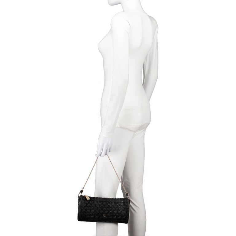 Umhängetasche / Clutch Ivy Nodo Black, Farbe: schwarz, Marke: AIGNER, EAN: 4055539480973, Abmessungen in cm: 25x13x5, Bild 3 von 7
