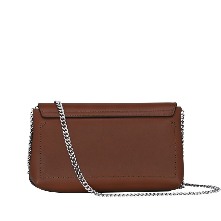 Umhängetasche / Clutch Roseau Pouch Hellgrün, Farbe: grün/oliv, Marke: Longchamp, EAN: 3597922271696, Abmessungen in cm: 20x12.5x6, Bild 3 von 5