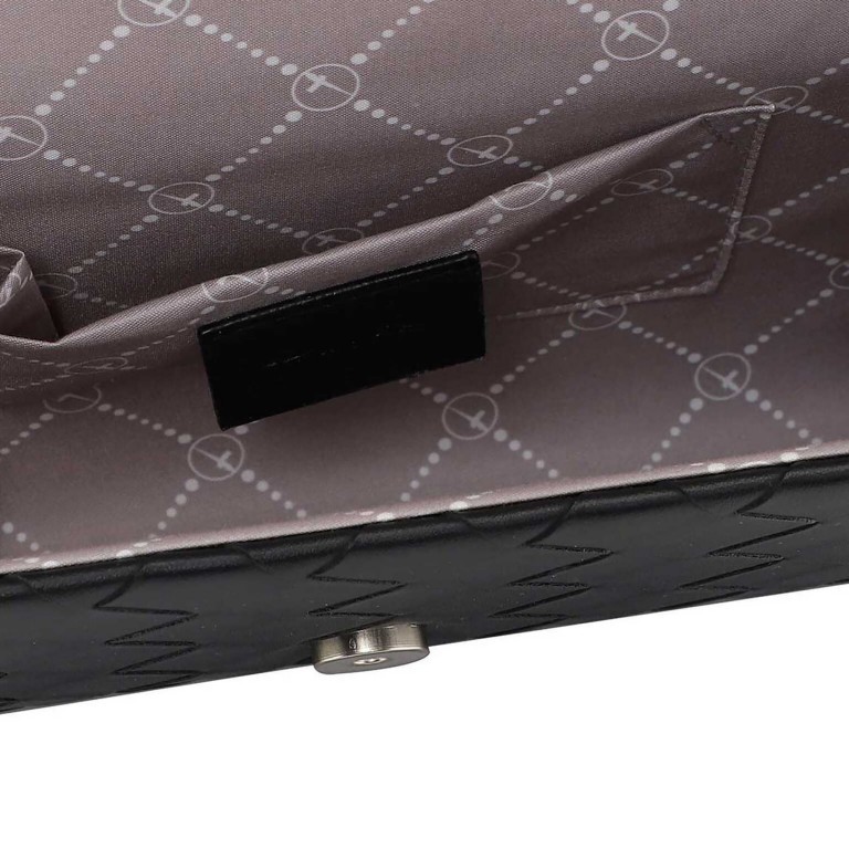 Umhängetasche / Clutch Amalia Black, Farbe: schwarz, Marke: Tamaris, EAN: 4063512076846, Abmessungen in cm: 25x14x5, Bild 4 von 5
