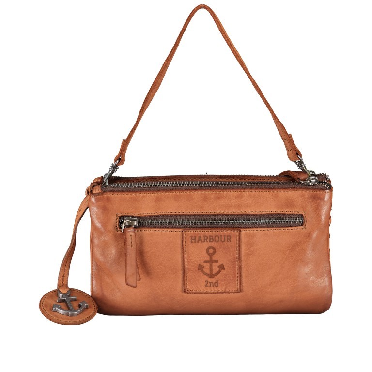 Umhängetasche Soft-Weaving-3 Michel SW-11904 Charming Cognac, Farbe: cognac, Marke: Harbour 2nd, EAN: 4046478065024, Abmessungen in cm: 23x13x3, Bild 3 von 8